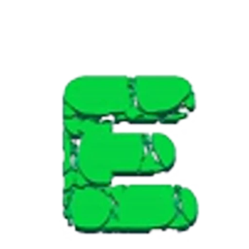 🤩 Эмодзи «Green Animated - зелёные анимированные буквы и иконки» для Telegram