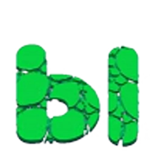 🤩 Эмодзи «Green Animated - зелёные анимированные буквы и иконки» для Telegram