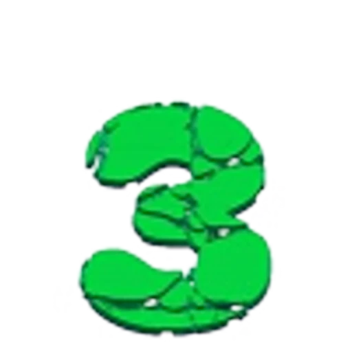 🤩 Эмодзи «Green Animated - зелёные анимированные буквы и иконки» для Telegram