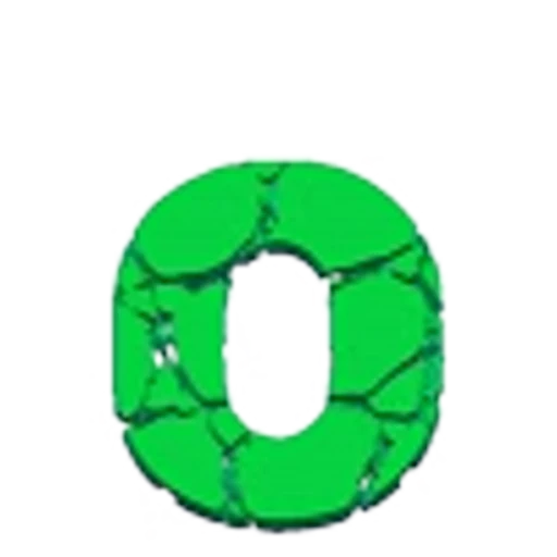 🤩 Эмодзи «Green Animated - зелёные анимированные буквы и иконки» для Telegram