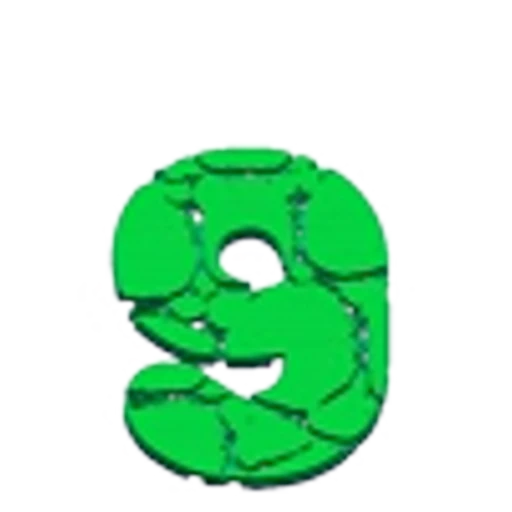 🤩 Эмодзи «Green Animated - зелёные анимированные буквы и иконки» для Telegram