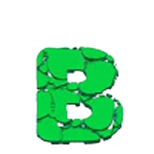 🤩 Эмодзи «Green Animated - зелёные анимированные буквы и иконки» для Telegram