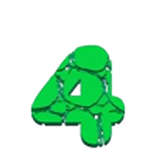 🤩 Эмодзи «Green Animated - зелёные анимированные буквы и иконки» для Telegram