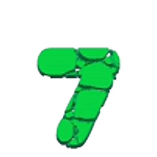 🤩 Эмодзи «Green Animated - зелёные анимированные буквы и иконки» для Telegram
