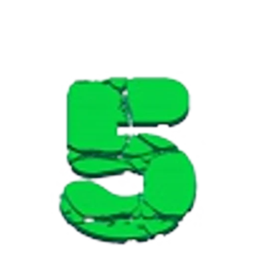 🤩 Эмодзи «Green Animated - зелёные анимированные буквы и иконки» для Telegram