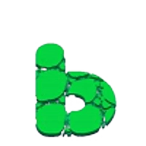 🤩 Эмодзи «Green Animated - зелёные анимированные буквы и иконки» для Telegram