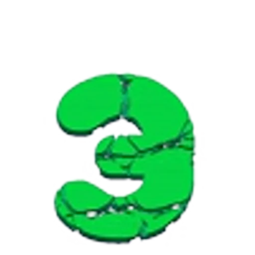🤩 Эмодзи «Green Animated - зелёные анимированные буквы и иконки» для Telegram
