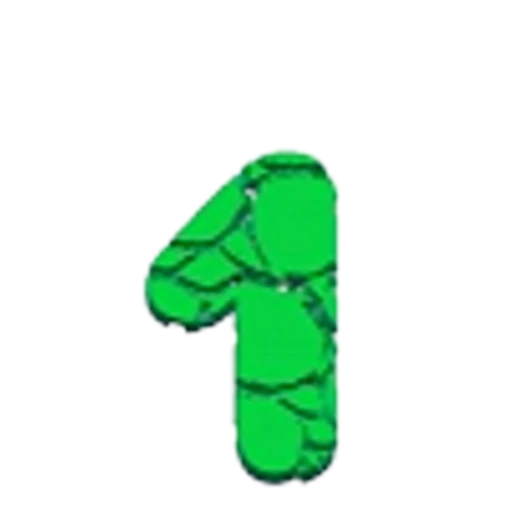 🤩 Эмодзи «Green Animated - зелёные анимированные буквы и иконки» для Telegram