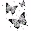 Стикер 56 Black fashion #color #black #white