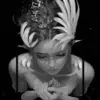 Стикер 7 Black fashion #color #black #white