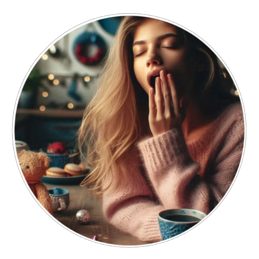 🥱 Стикер «Зима» для Telegram