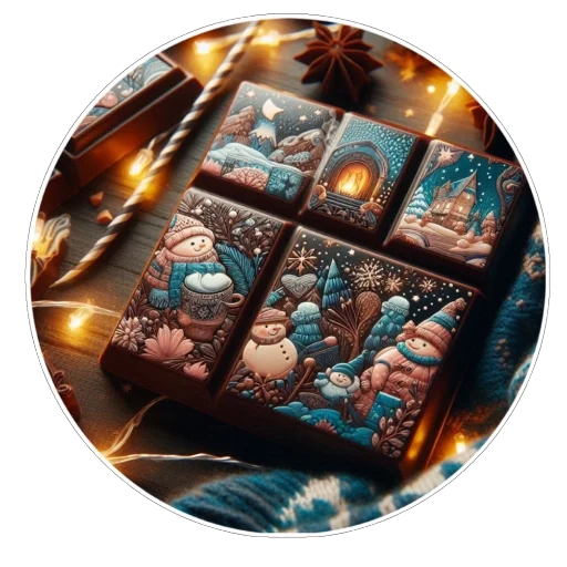 🍫 Стикер «Зима» для Telegram