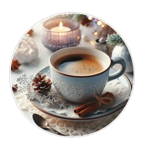 ☕️ Стикер «Зима» для Telegram