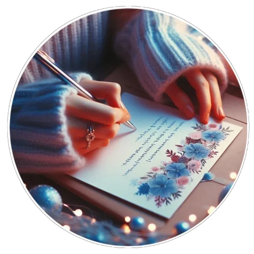 🖊️ Стикер «Зима» для Telegram