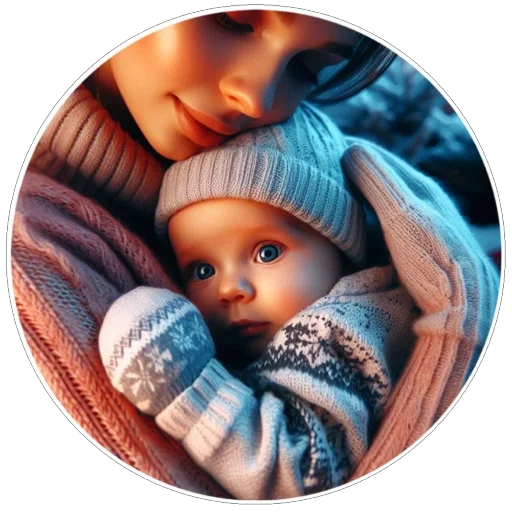 🥰 Стикер «Зима» для Telegram