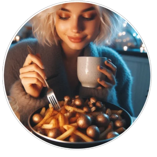 🍴 Стикер «Зима» для Telegram