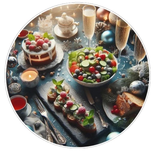 🍽️ Стикер «Зима» для Telegram