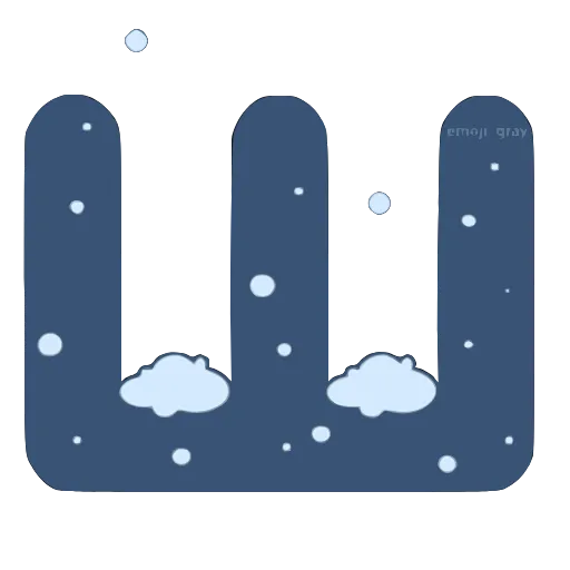 Стикер 27 decor #fonts #static #vector #xmas