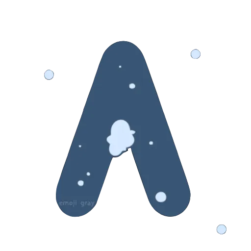 Стикер 14 decor #fonts #static #vector #xmas