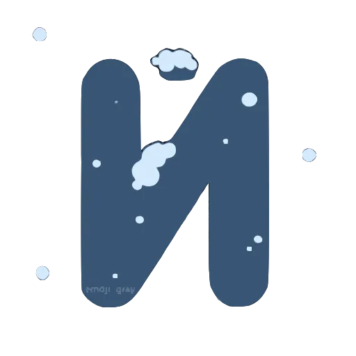 Стикер 12 decor #fonts #static #vector #xmas