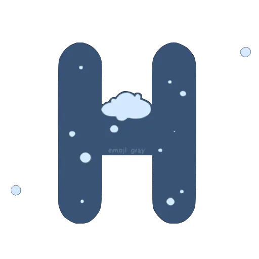Стикер 16 decor #fonts #static #vector #xmas