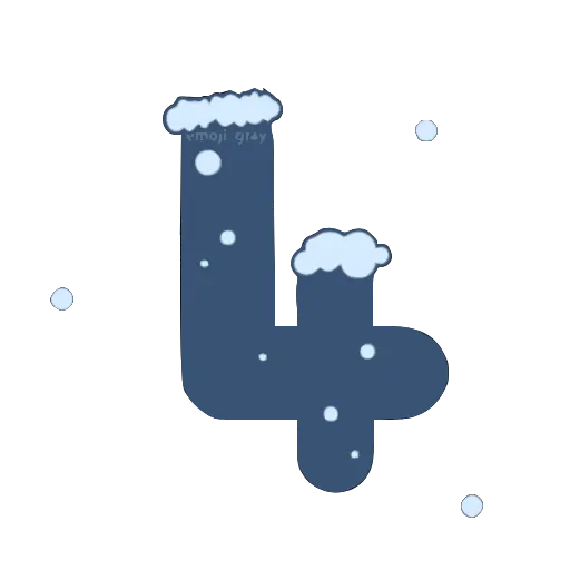 Стикер 40 decor #fonts #static #vector #xmas