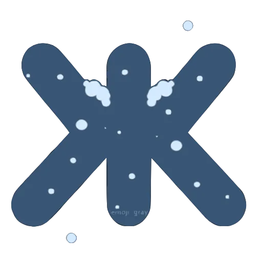 Стикер 9 decor #fonts #static #vector #xmas