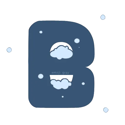 Стикер 4 decor #fonts #static #vector #xmas