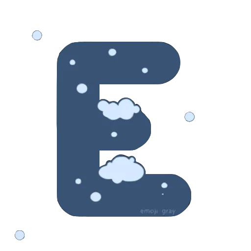 Стикер 7 decor #fonts #static #vector #xmas