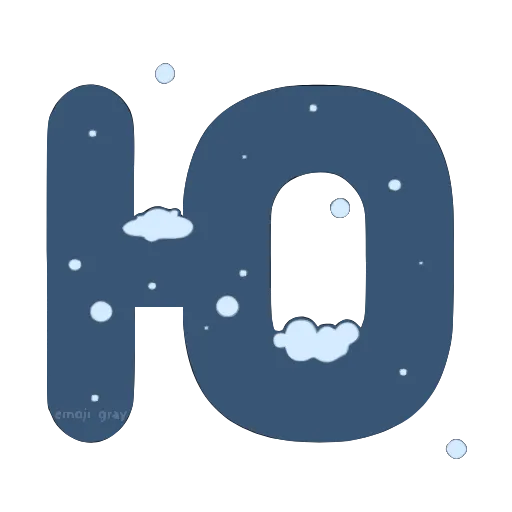 Стикер 33 decor #fonts #static #vector #xmas
