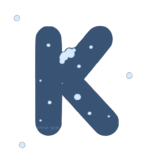Стикер 13 decor #fonts #static #vector #xmas