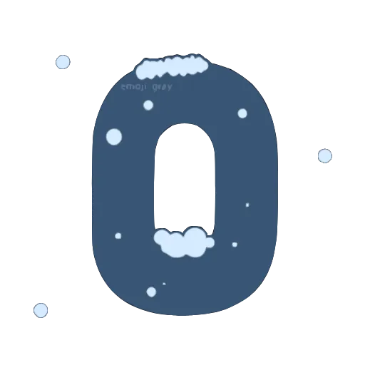 Стикер 36 decor #fonts #static #vector #xmas
