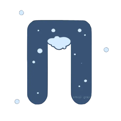Стикер 18 decor #fonts #static #vector #xmas