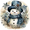 Стикер 15 ❄ Набор эмоджи с зимней эстетикой и вайбом