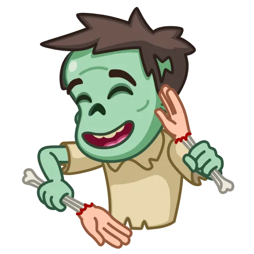 Стикер 14 Zombie
