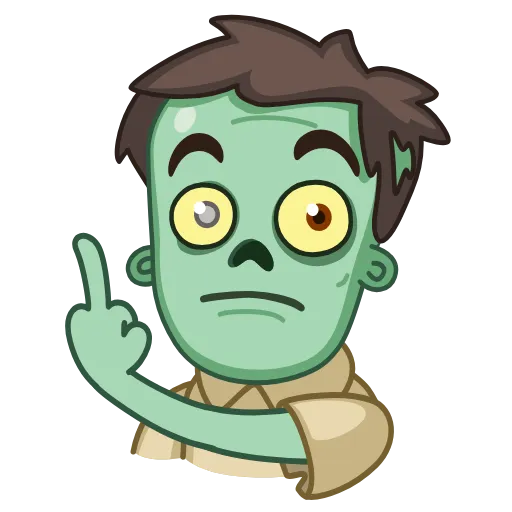 Стикер 12 Zombie