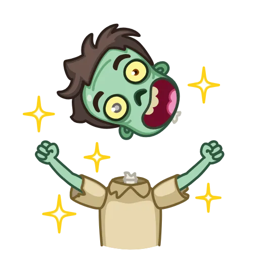 Стикер 7 Zombie
