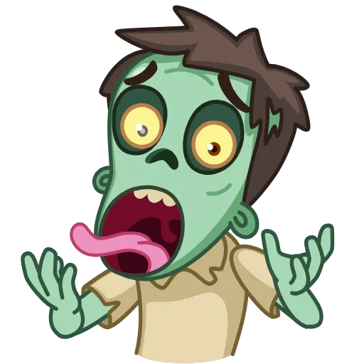 Стикер 4 Zombie