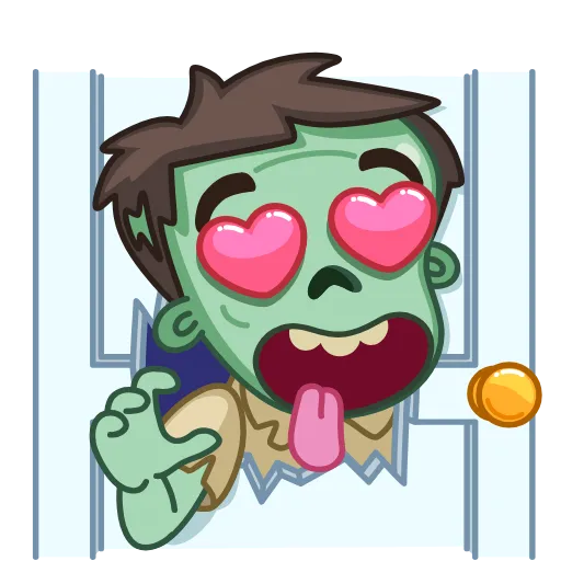 Стикер 8 Zombie