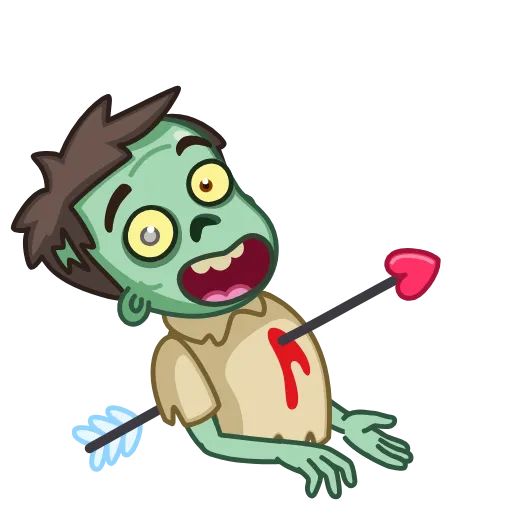 Стикер 16 Zombie