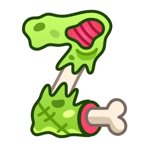 Стикер 26 #animated #decor #fonts #halloween