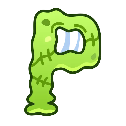 Стикер 16 #animated #decor #fonts #halloween
