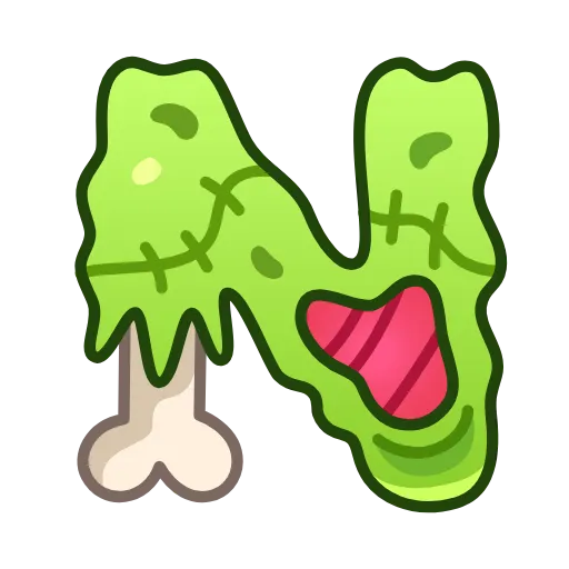 Стикер 14 #animated #decor #fonts #halloween