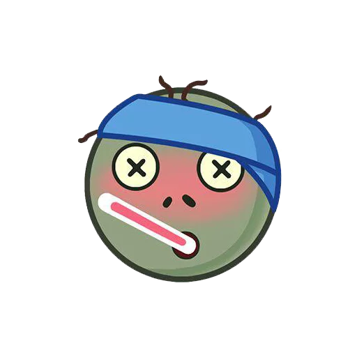 🤒 Стикер «Не устали?» для Telegram