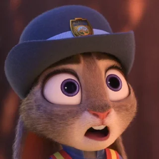 Стикер 15 😎 Видео набор стикеров по мульту «Zootopia Зверополис»
