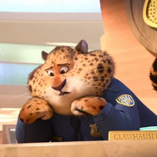 Стикер 7 😎 Видео набор стикеров по мульту «Zootopia Зверополис»