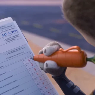 Стикер 29 😎 Видео набор стикеров по мульту «Zootopia Зверополис»