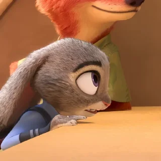 Обложка набора 😎 Видео набор стикеров по мульту «Zootopia Зверополис»