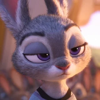 Стикер 4 😎 Видео набор стикеров по мульту «Zootopia Зверополис»