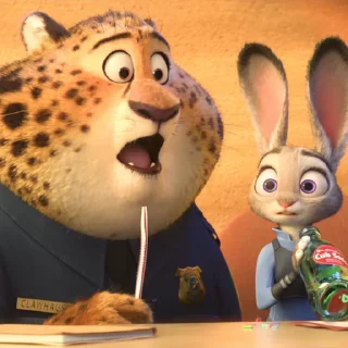 Стикер 25 😎 Видео набор стикеров по мульту «Zootopia Зверополис»
